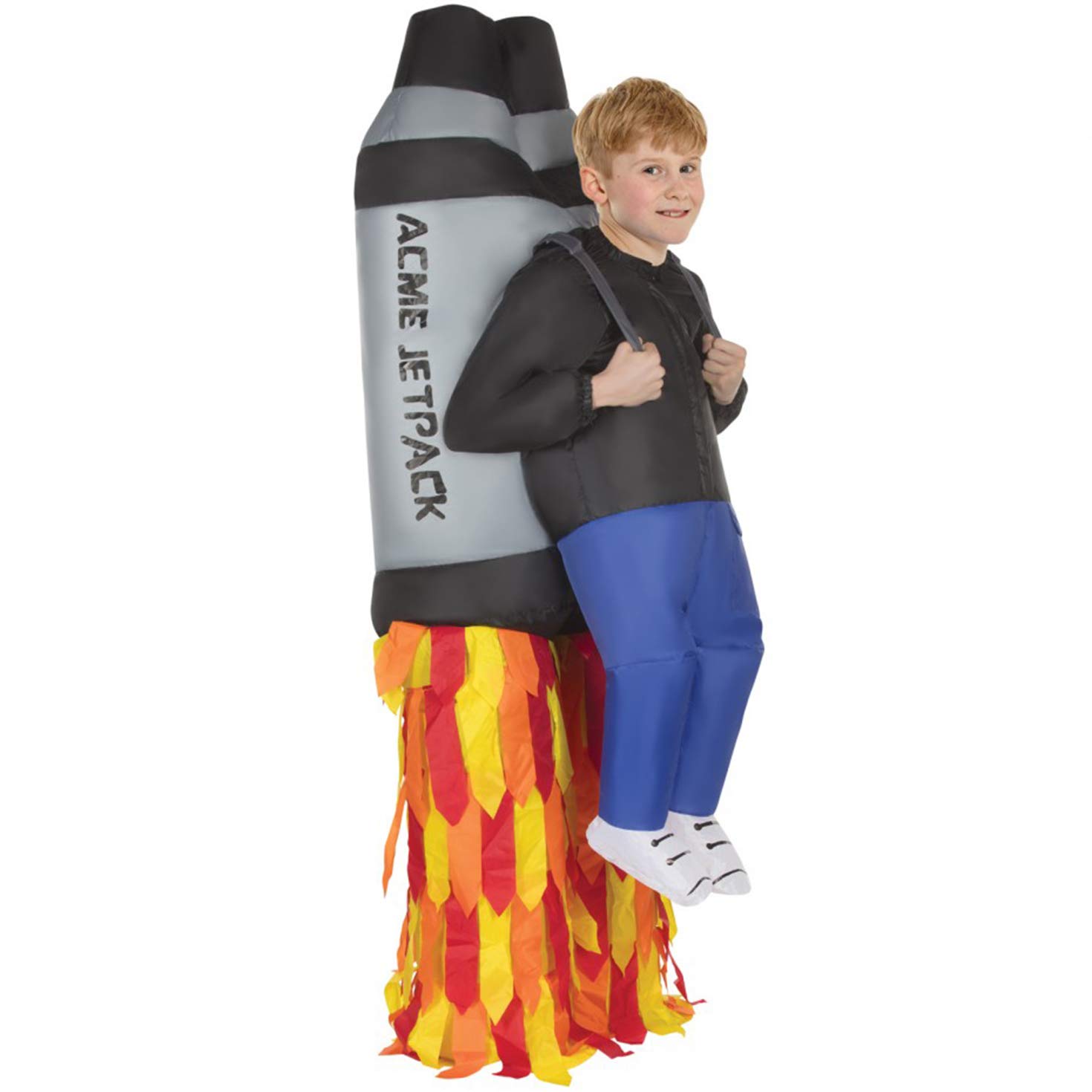 Disfraz Infantil Hinchable de Mochila Cohete