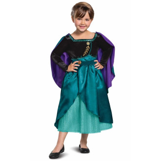 Disfraz Anna Frozen Niña Reina De Arendelle Deluxe