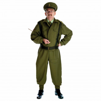 Disfraz Soldado Verde Británico Años 40 Hombre