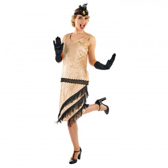 Disfraz de Chica flapper de los años 20 para Mujer