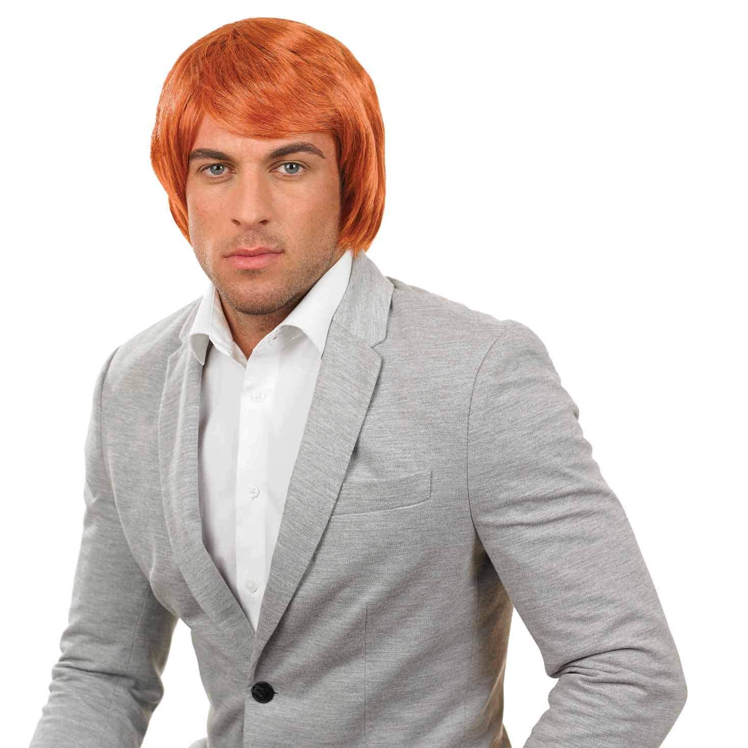 Peluca Pelirroja de Boy Band