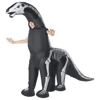 Disfraz Dinosaurio Hinchable Niño Diplodocus Esqueleto