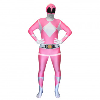 Disfraz Power Ranger Rosa Adulto