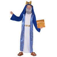 Kids Blue Nativity King Costume