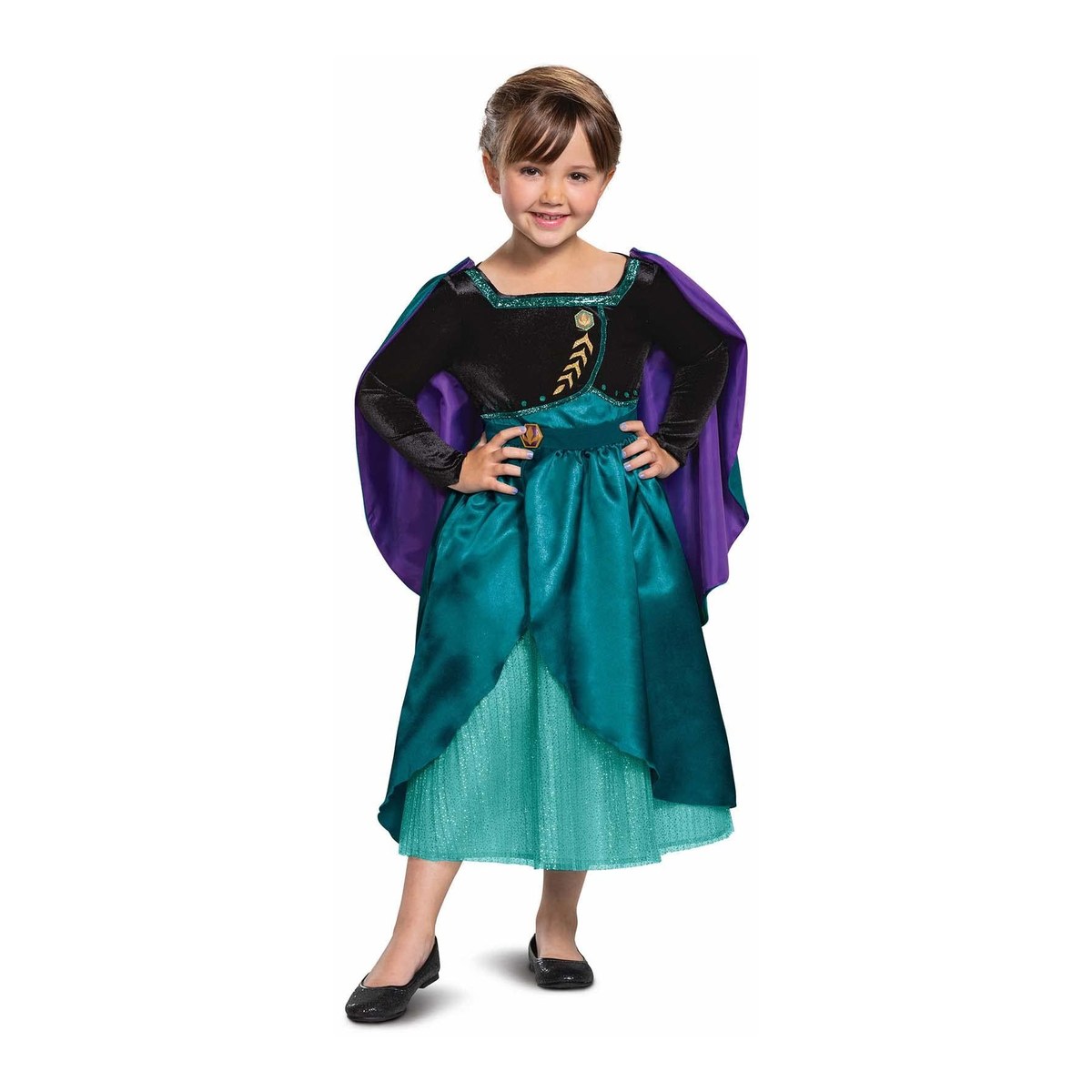 Disfraz Anna Frozen Niña Reina De Arendelle Deluxe