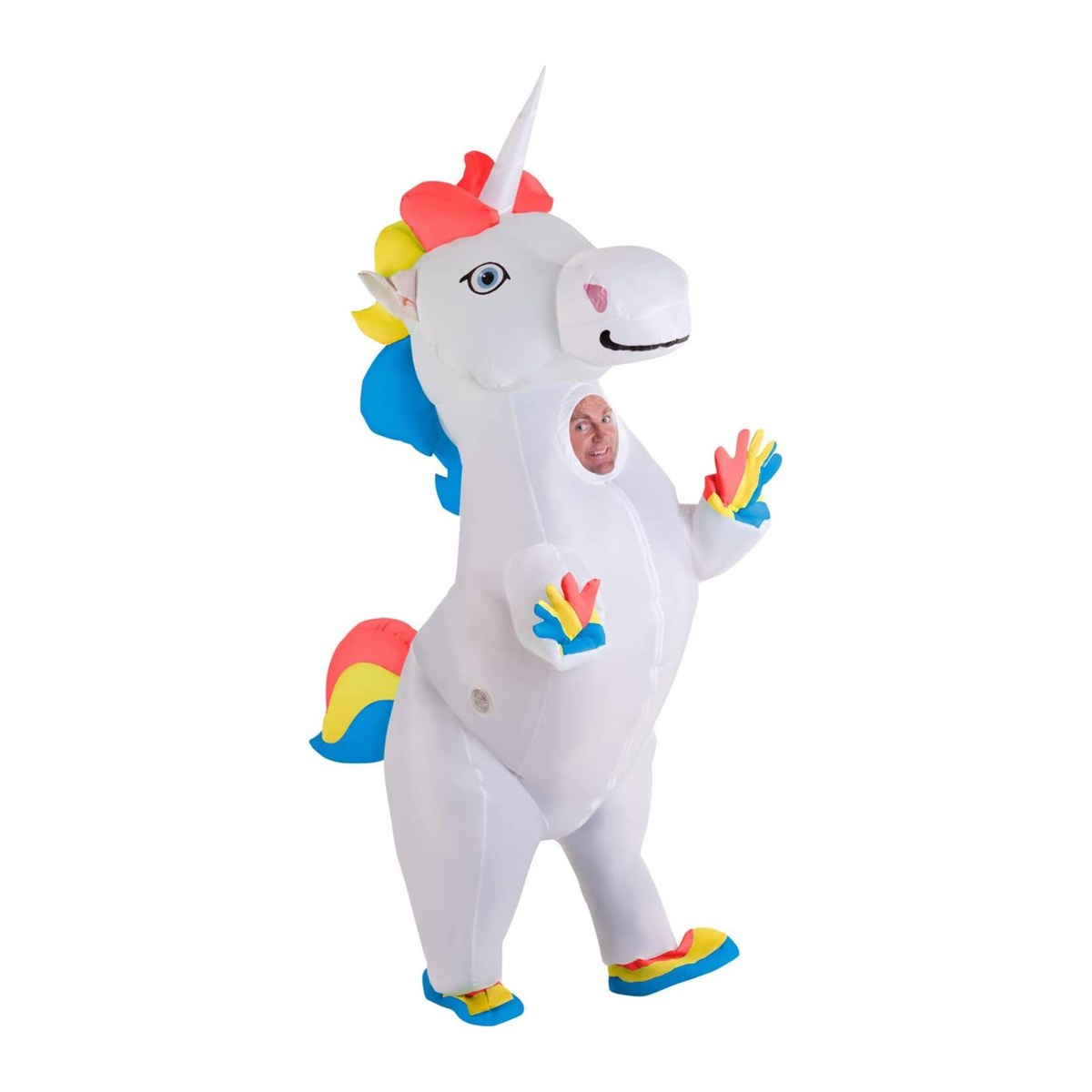 Disfraz Hinchable Unicornio Encabritado