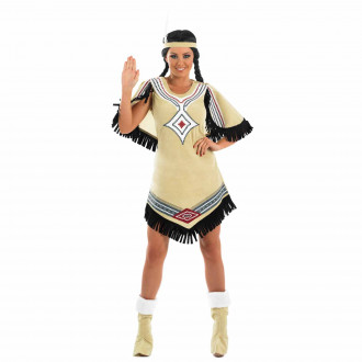 Disfraz India Mujer Nativa Americana