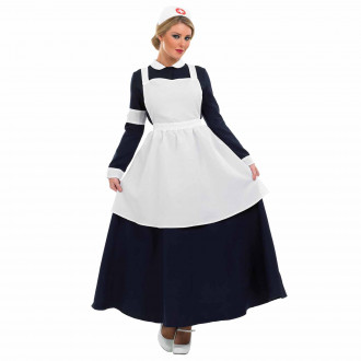 Disfraz Victoriano Mujer Enfermera