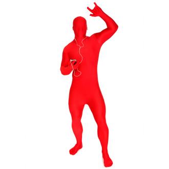 Disfraz De Morphsuit Rojo