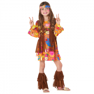 Disfraz Hippie Niña