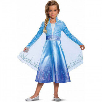 Disney Frozen 2 Disfraz de Elsa Viajera de Lujo para Niños