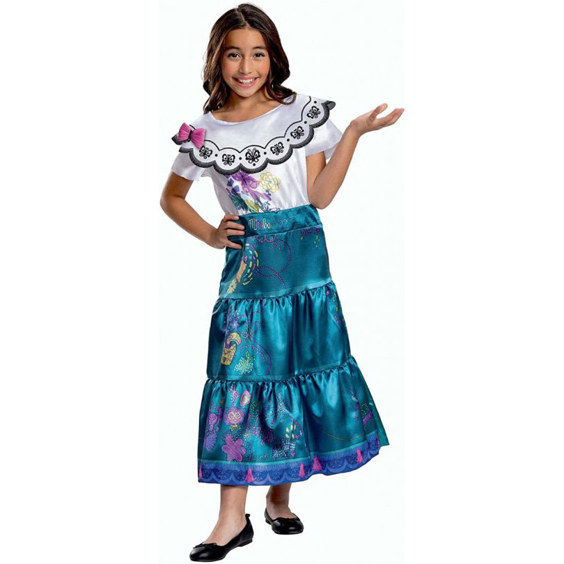 Disfraz Mirabel Encanto Niña Deluxe
