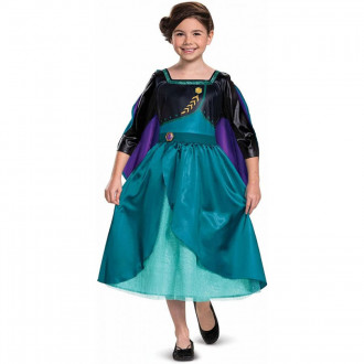 Disfraz clásico de la reina Anna de Disney Frozen para niños