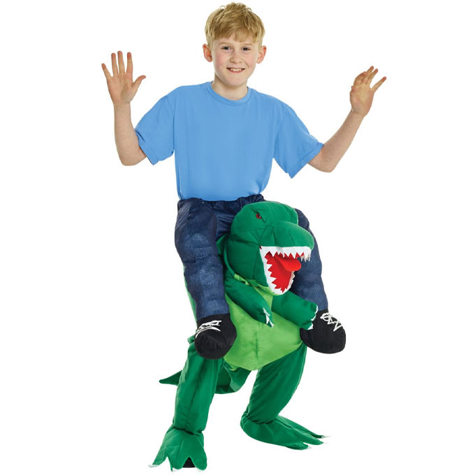 Disfraz de T-Rex a Caballito para Niños
