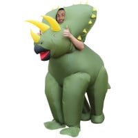Disfraz De Triceratops Gigante Hinchable