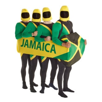 Disfraz Jamaica Equipo Bobslead