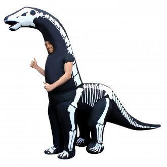 Disfraz de Esqueleto Diplodocus Hinchable