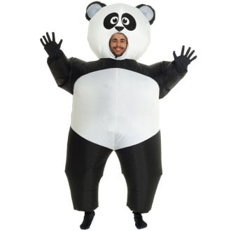 Disfraz De Panda Gigante Hinchable