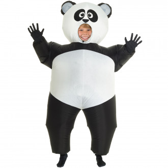 Disfraz de Panda Gigante Hinchable Para Niños