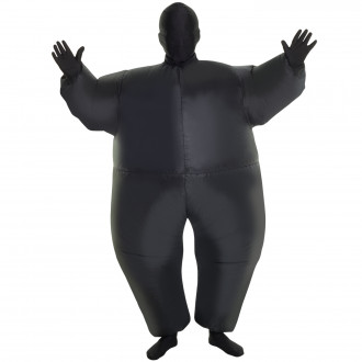 Disfraz de Morphsuit Gigante Negro Para Niños