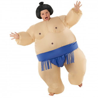 Disfraz de luchador de sumo gigante hinchable para Niños