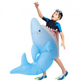 Disfraz Hinchable de Tiburón Asesino Para Niños