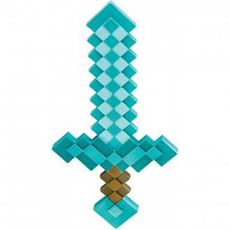 Espada Minecraft Diamante