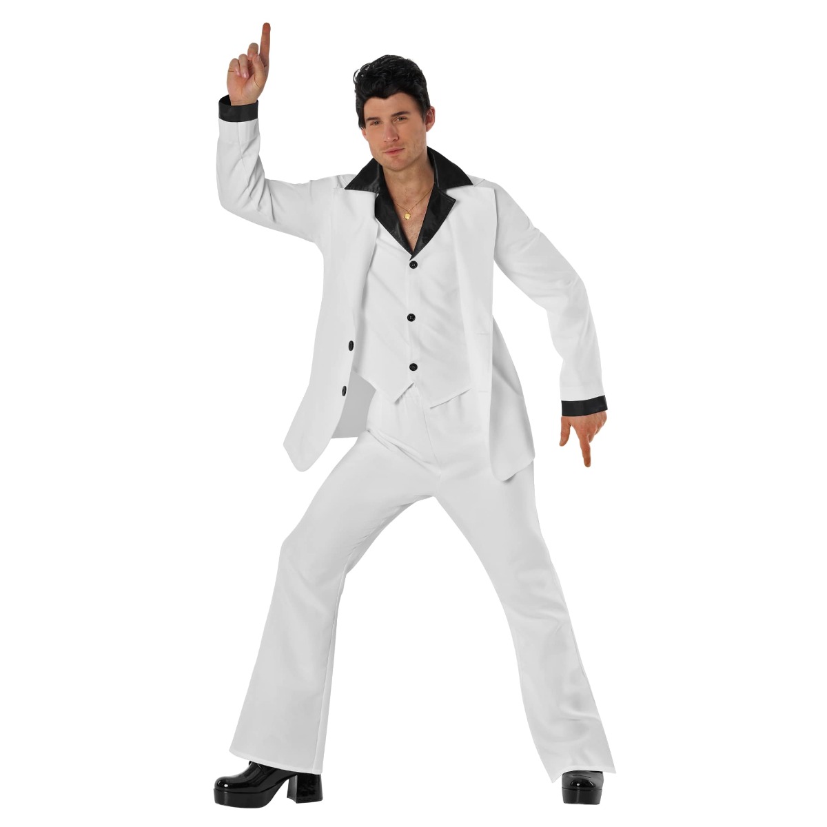 Disfraz de Saturday Night Disco años 70 para hombre
